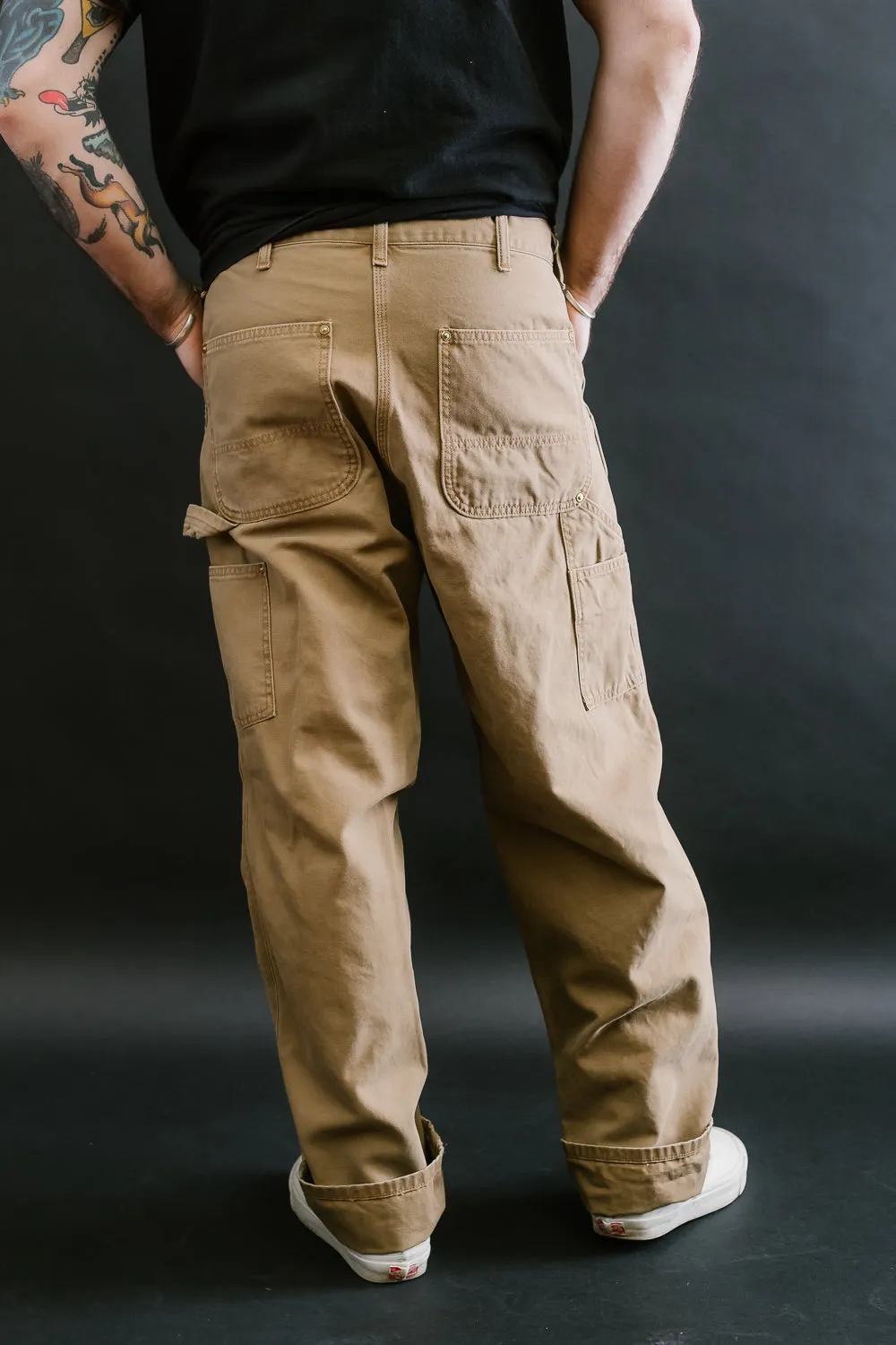 01-5228-53 - Painters Pants Duck Canvas Relax Fit - Brown