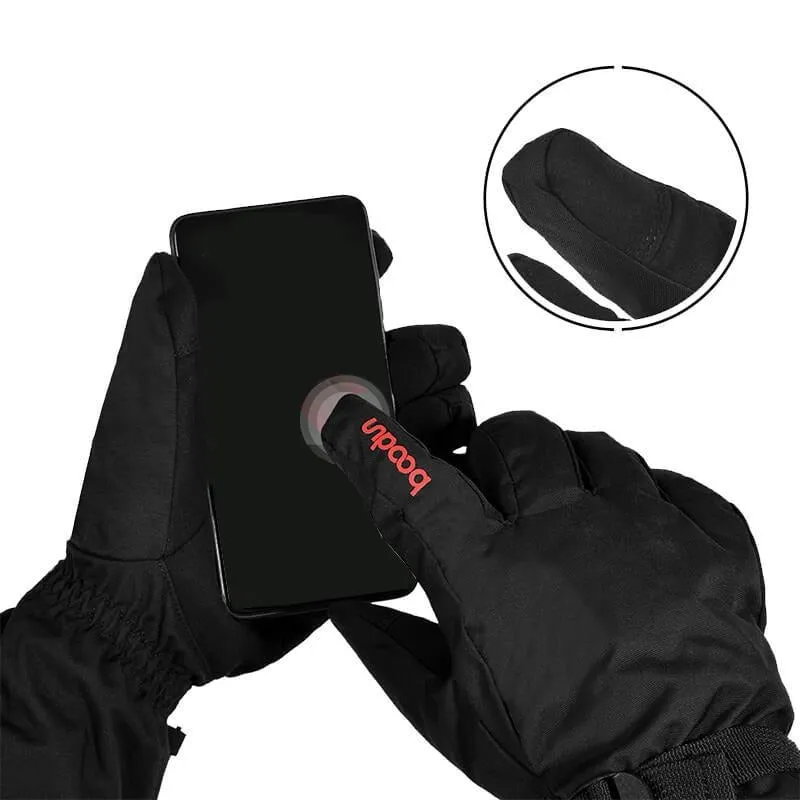 5 Volt Heated Touch Screen Gloves | Electric  Waterproof Heated Work Gloves | Boodun