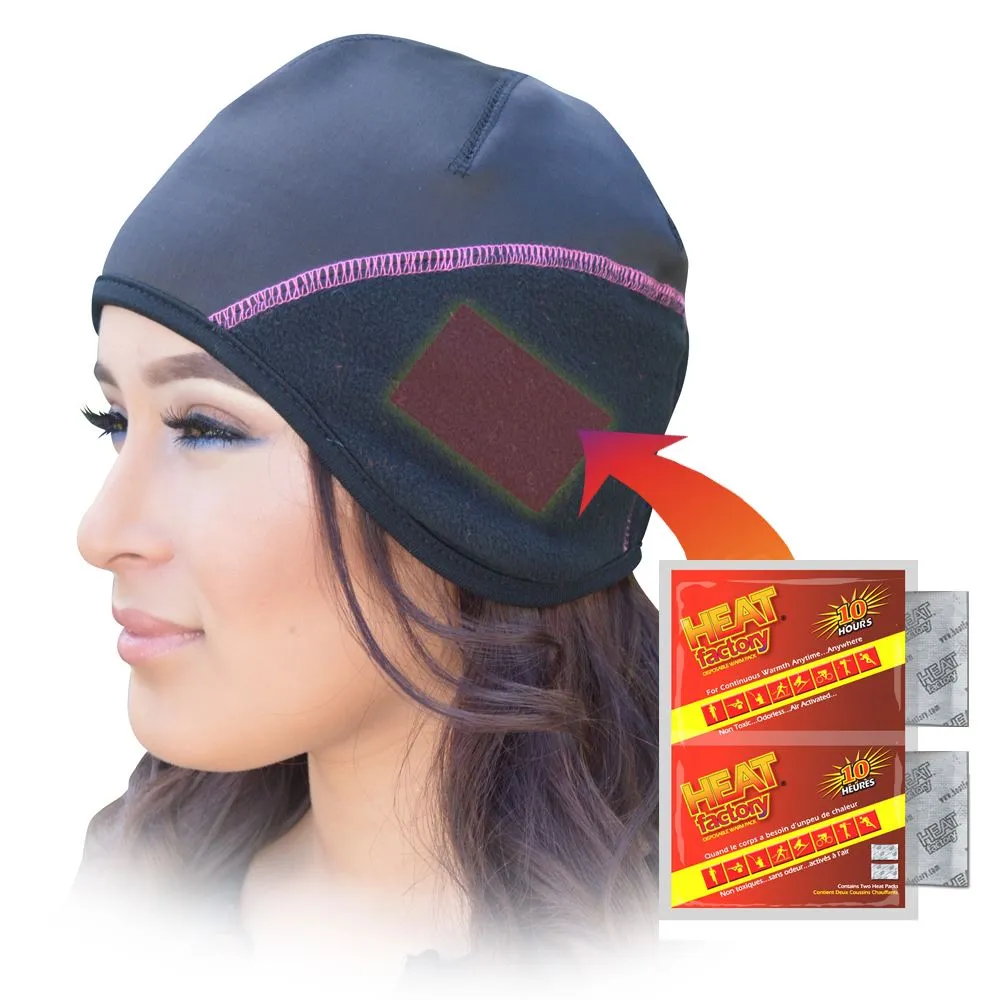 597 - Heated Contour Beanie Ladies