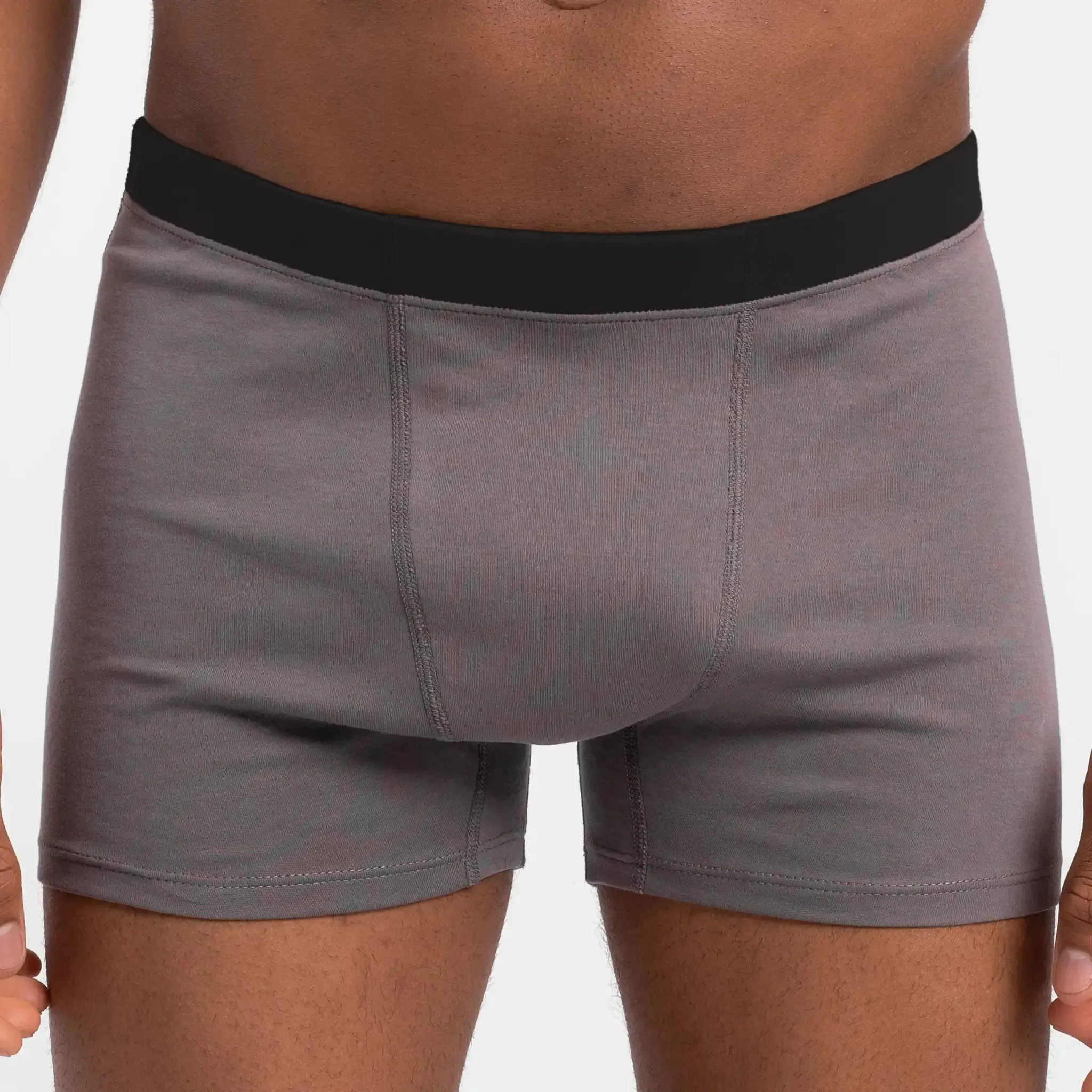 6 Pack - Men's Organic Pima Cotton Boxer Briefs