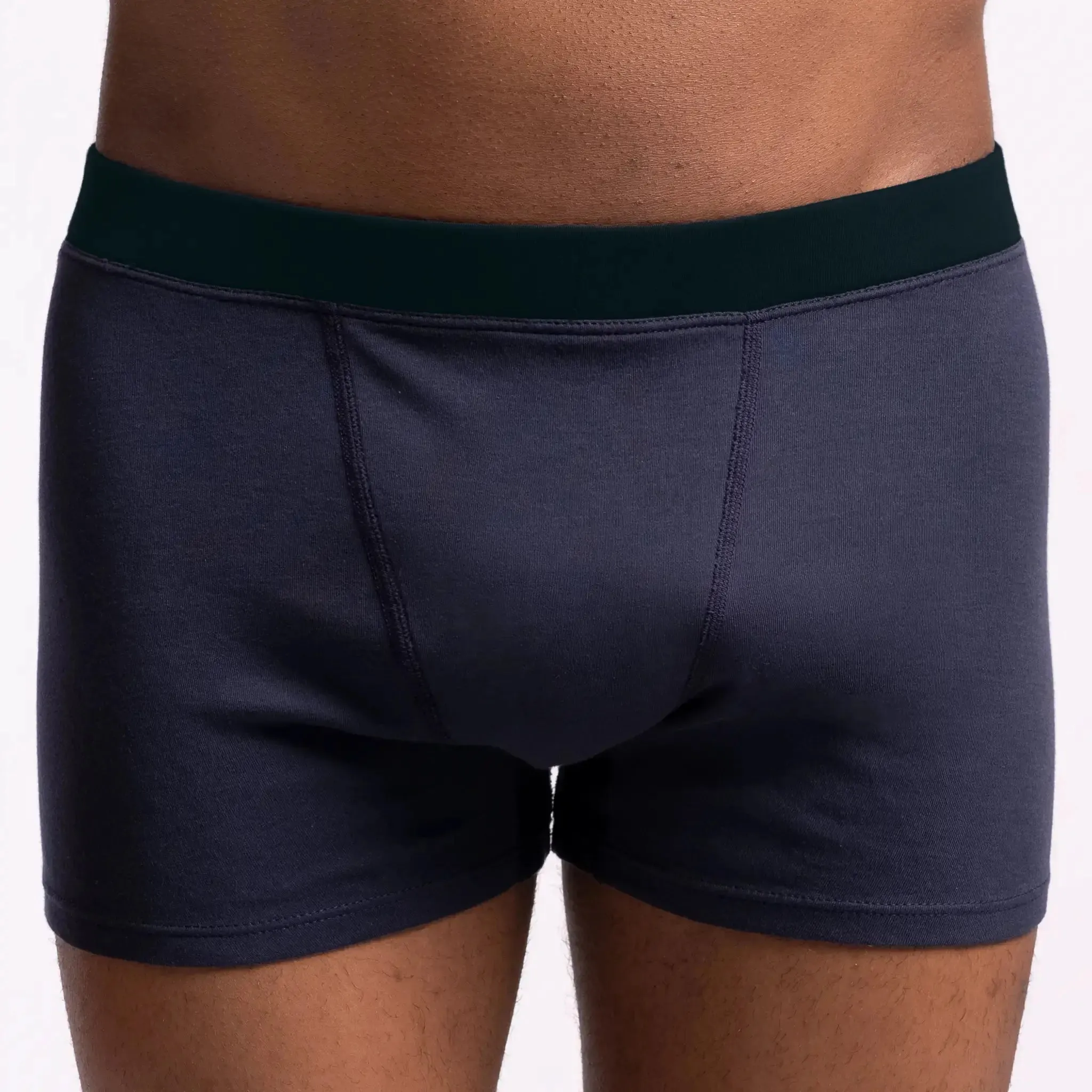 6 Pack - Men's Organic Pima Cotton Boxer Briefs