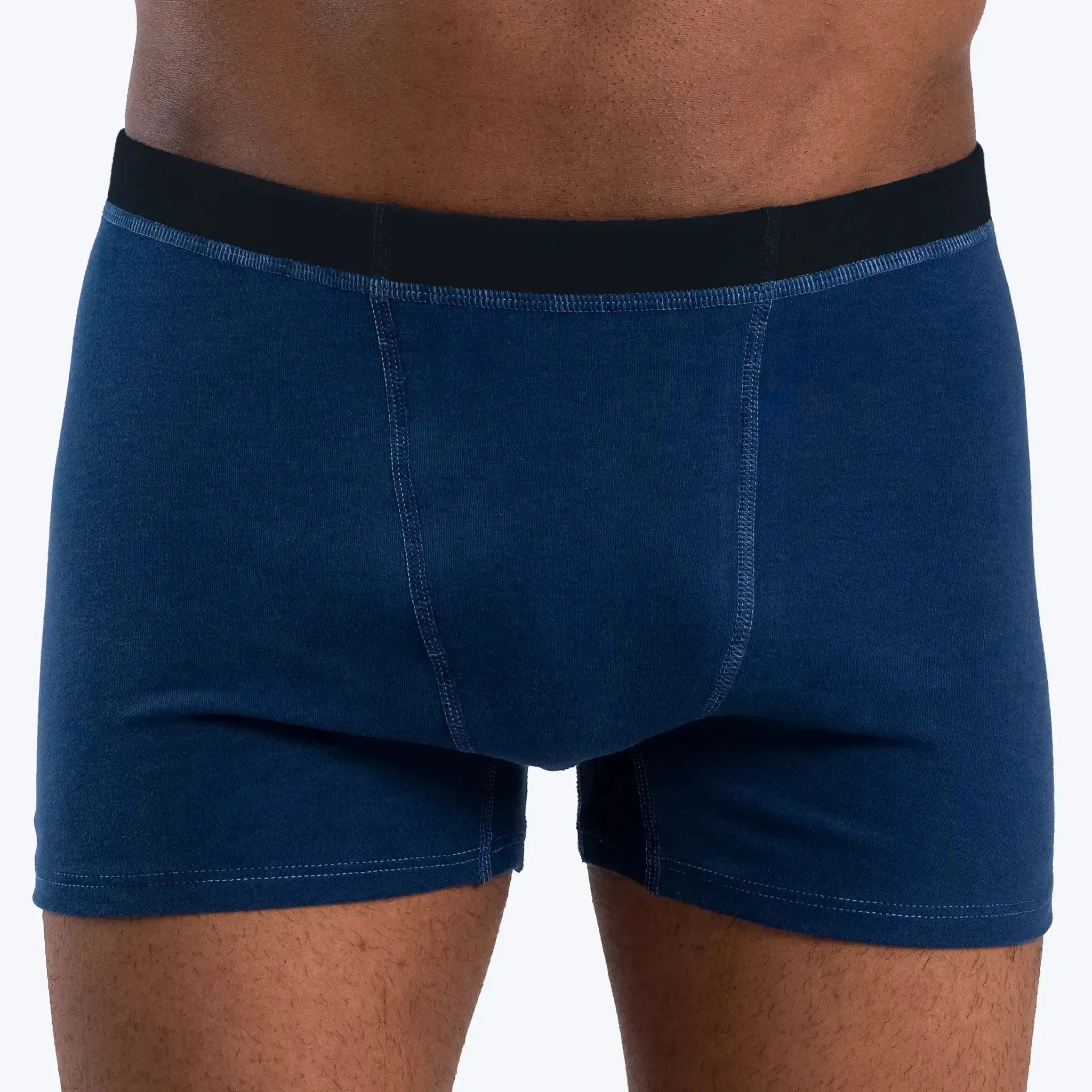 6 Pack - Men's Organic Pima Cotton Boxer Briefs