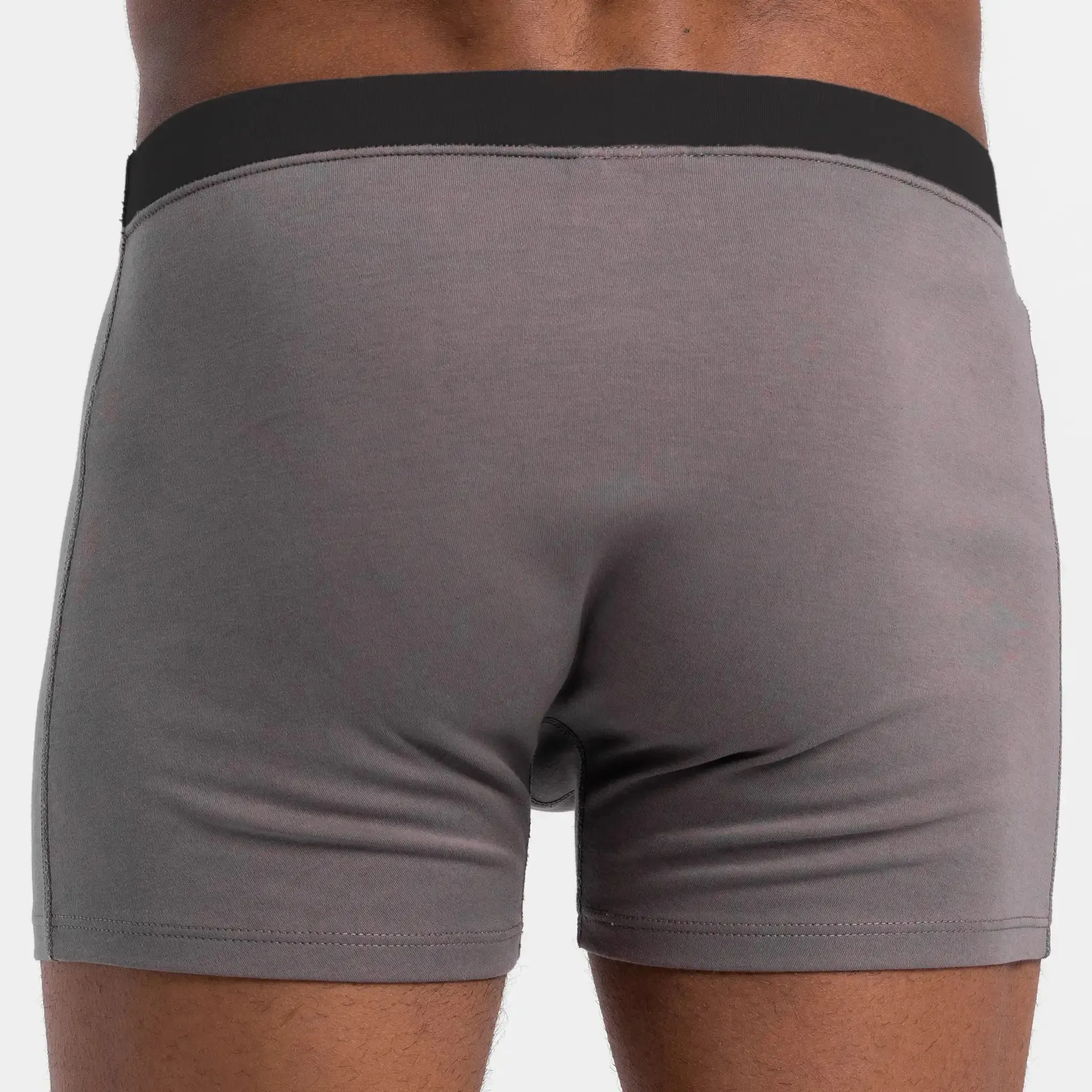 6 Pack - Men's Organic Pima Cotton Boxer Briefs