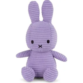 9" Miffy ECO Corduroy Lilac Plush