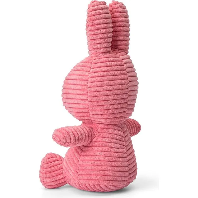 9" Miffy ECO Corduroy Plush - Bubblegum Pink