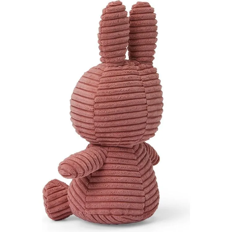 9" Miffy ECO Corduroy Plush - Dusty Rose