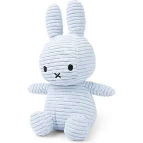 9" Miffy ECO Corduroy Plush - Ice Blue