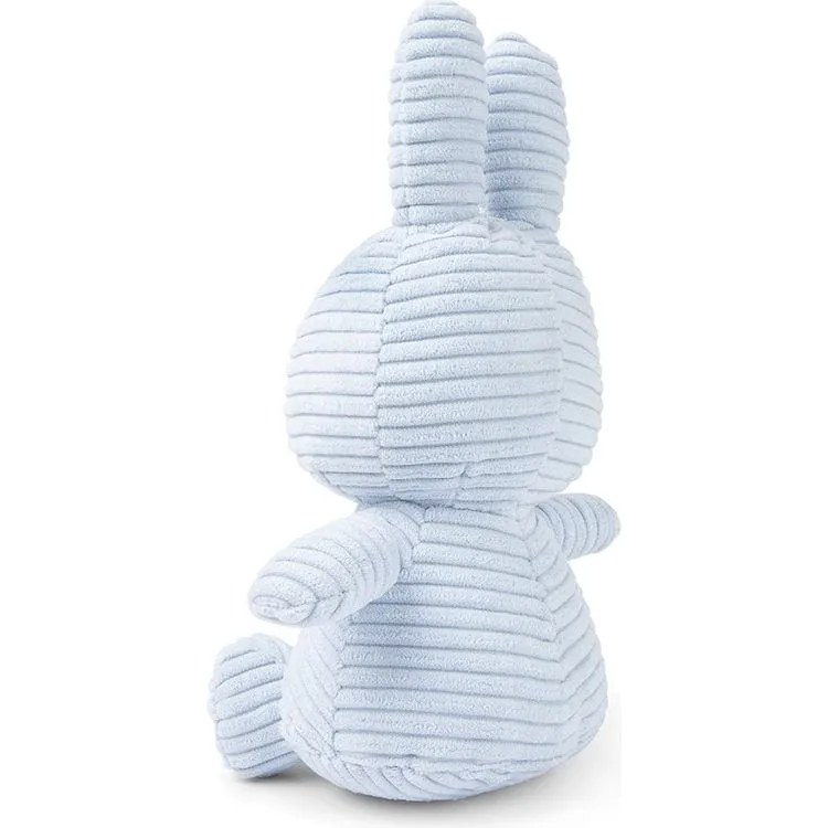 9" Miffy ECO Corduroy Plush - Ice Blue