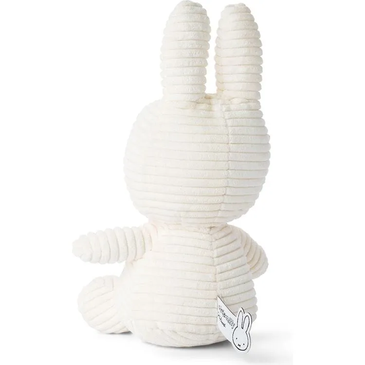 9" Miffy ECO Off-White Sitting Corduroy Plush