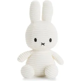 9" Miffy ECO Off-White Sitting Corduroy Plush