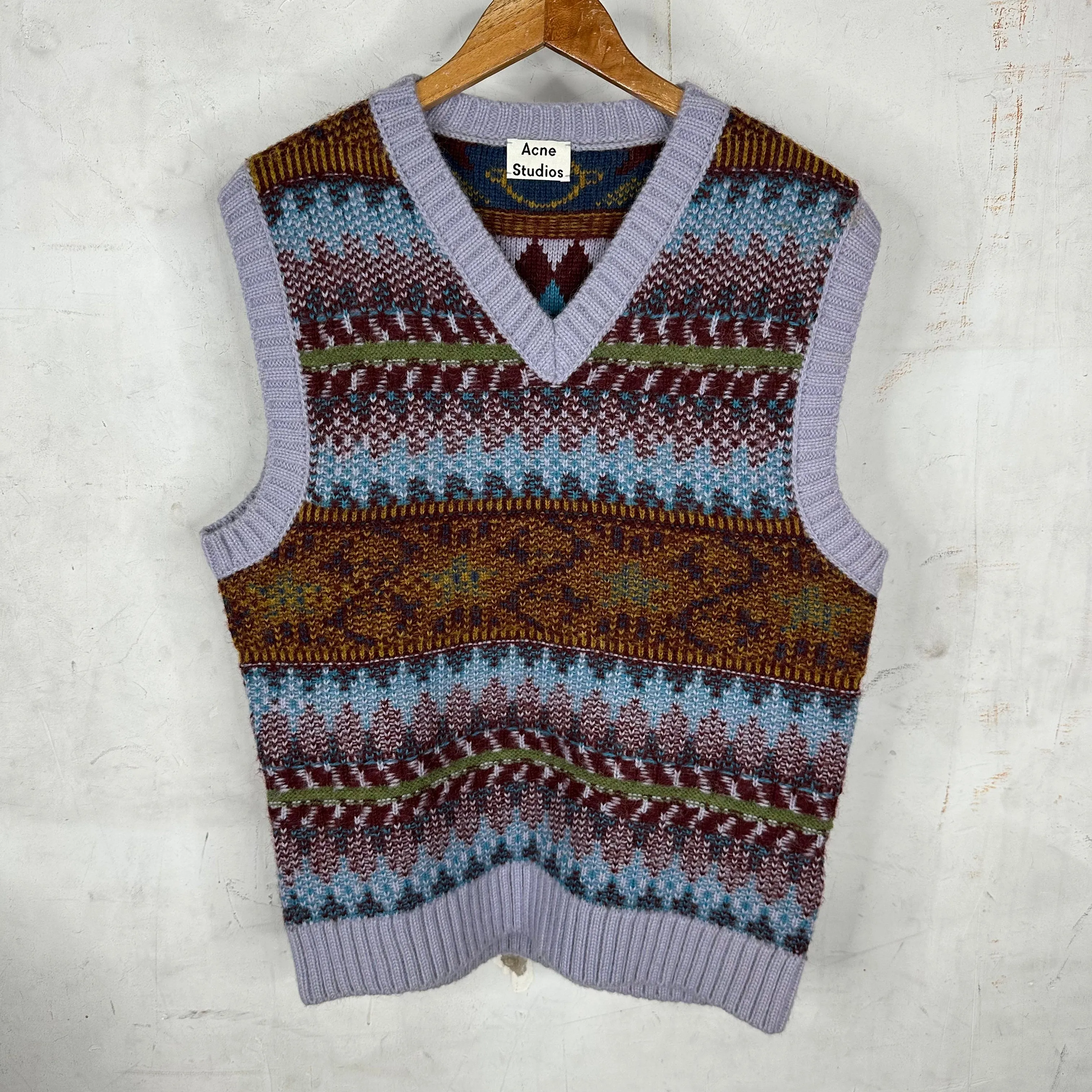 Acne Studios Knit Multicolor Sweater Vest