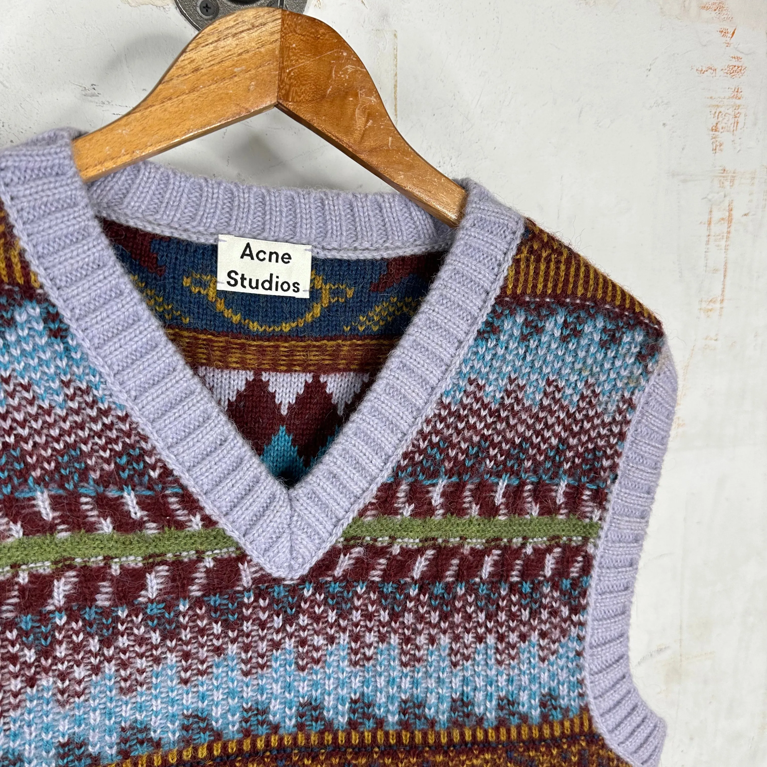 Acne Studios Knit Multicolor Sweater Vest