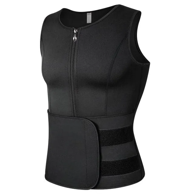 Allrj Men's Sauna Vest