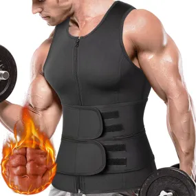 Allrj Men's Sauna Vest