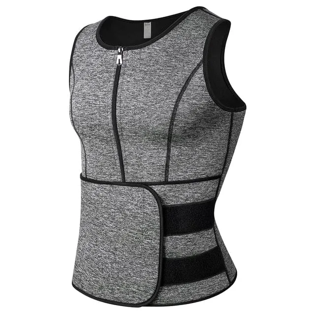 Allrj Men's Sauna Vest