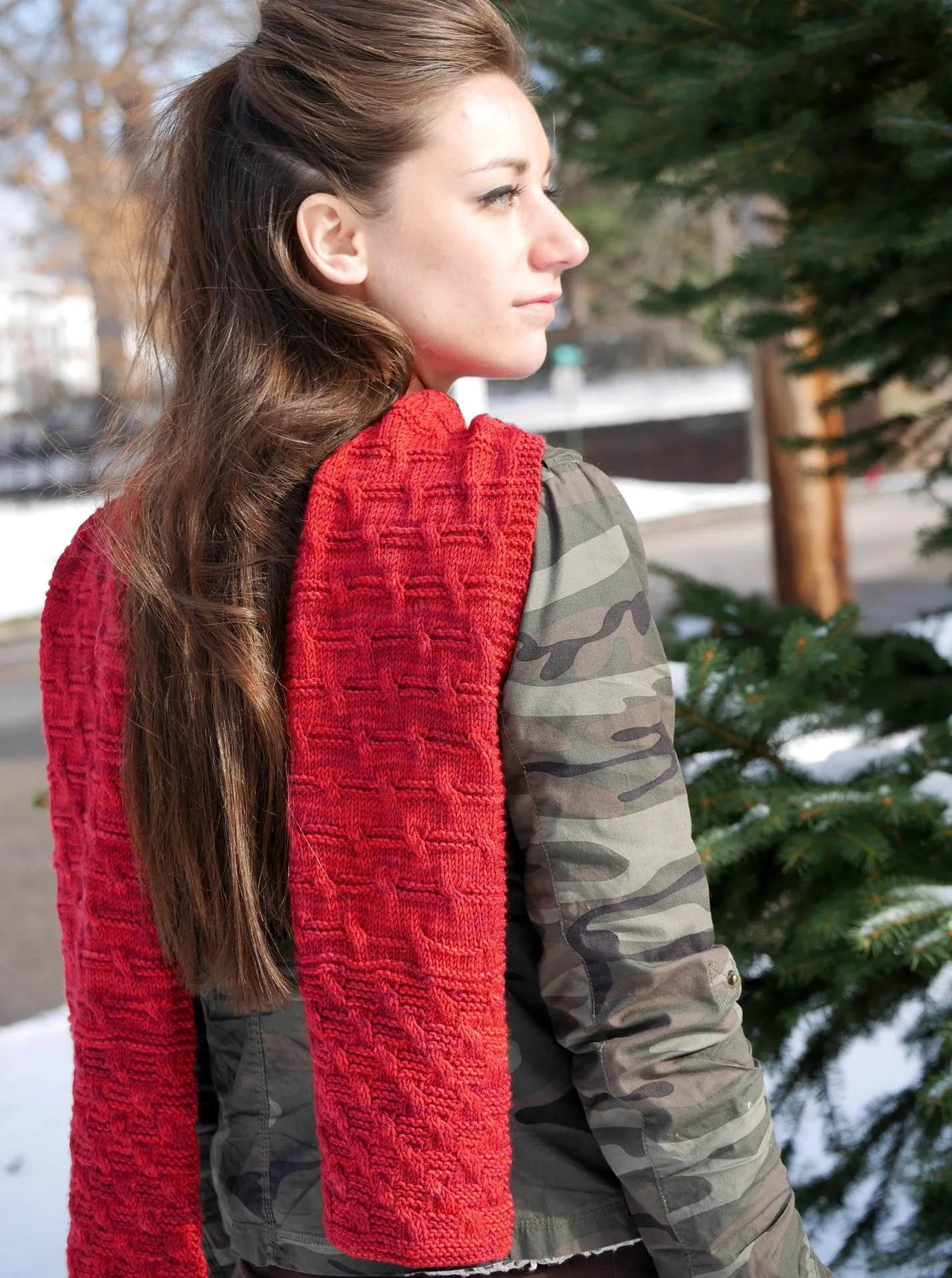 Baci Scarf <br/><small>knitting pattern</small>