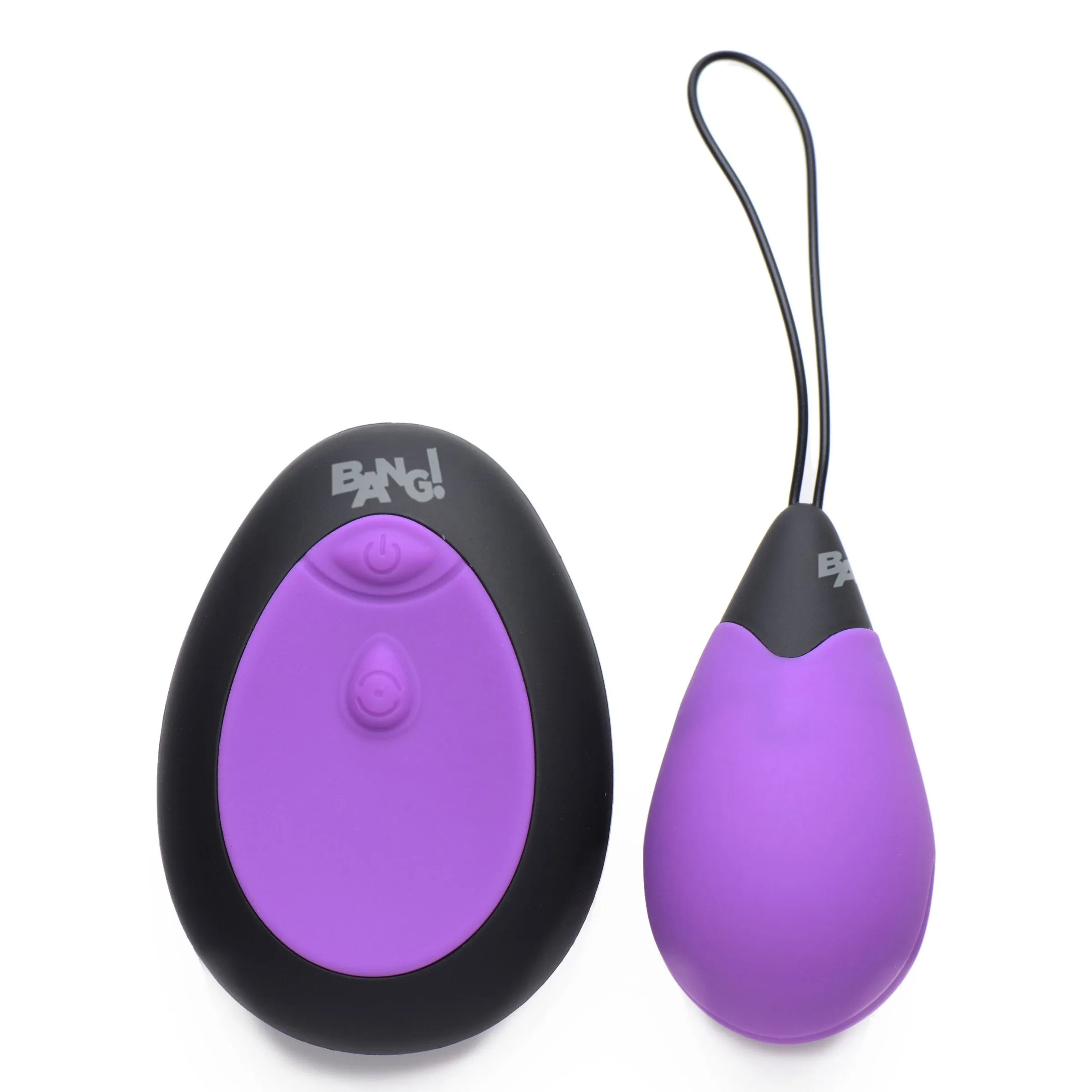 Bang - 10x Silicone Vibrating Egg - Purple