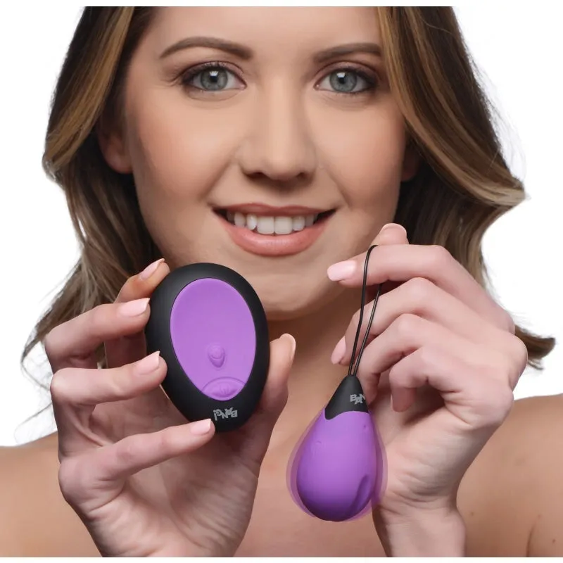 Bang - 10x Silicone Vibrating Egg - Purple