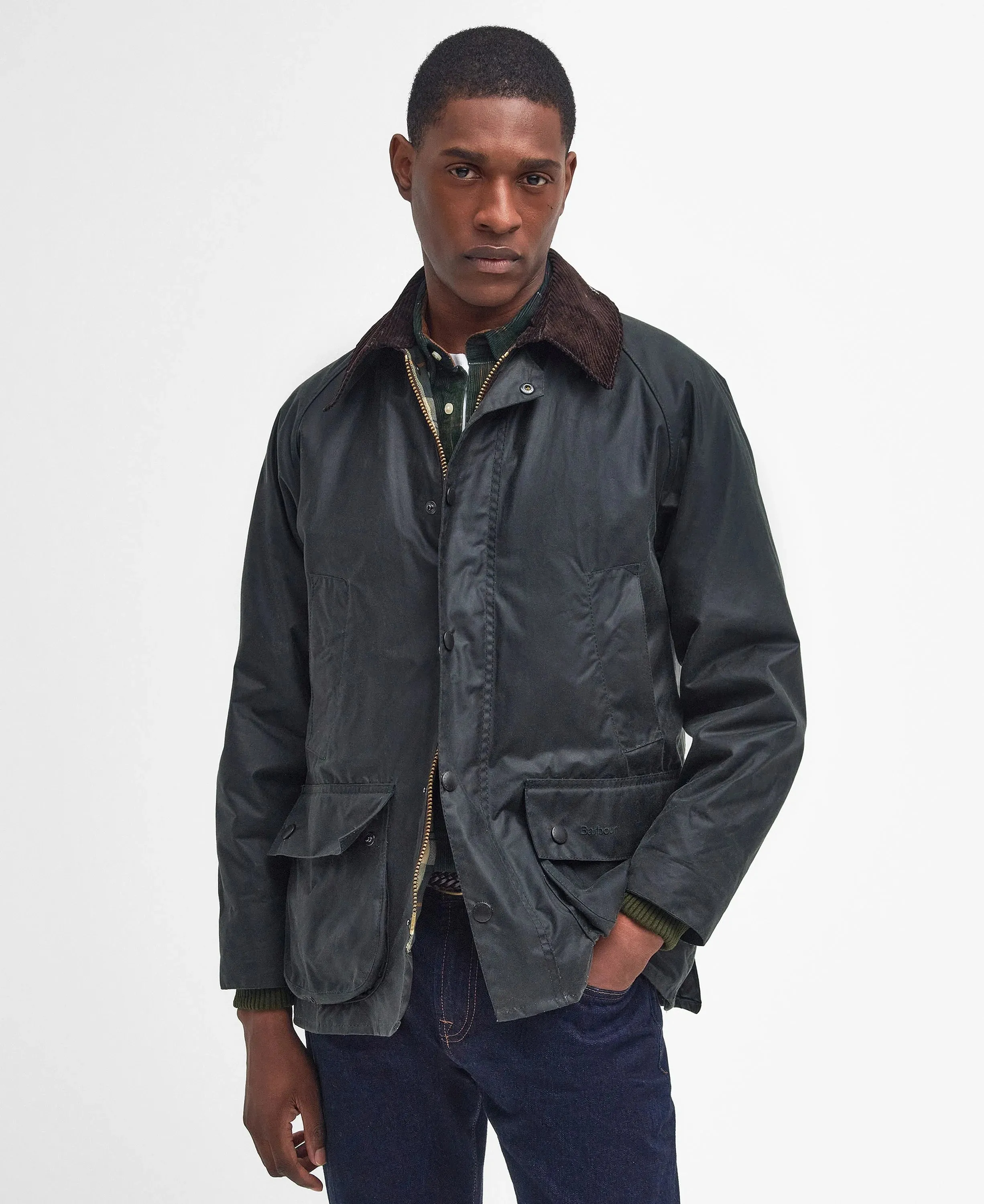 Barbour Bedale® Waxed Jacket Sage