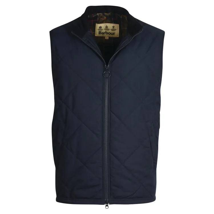 Barbour Kurt Quilted Gilet - Navy