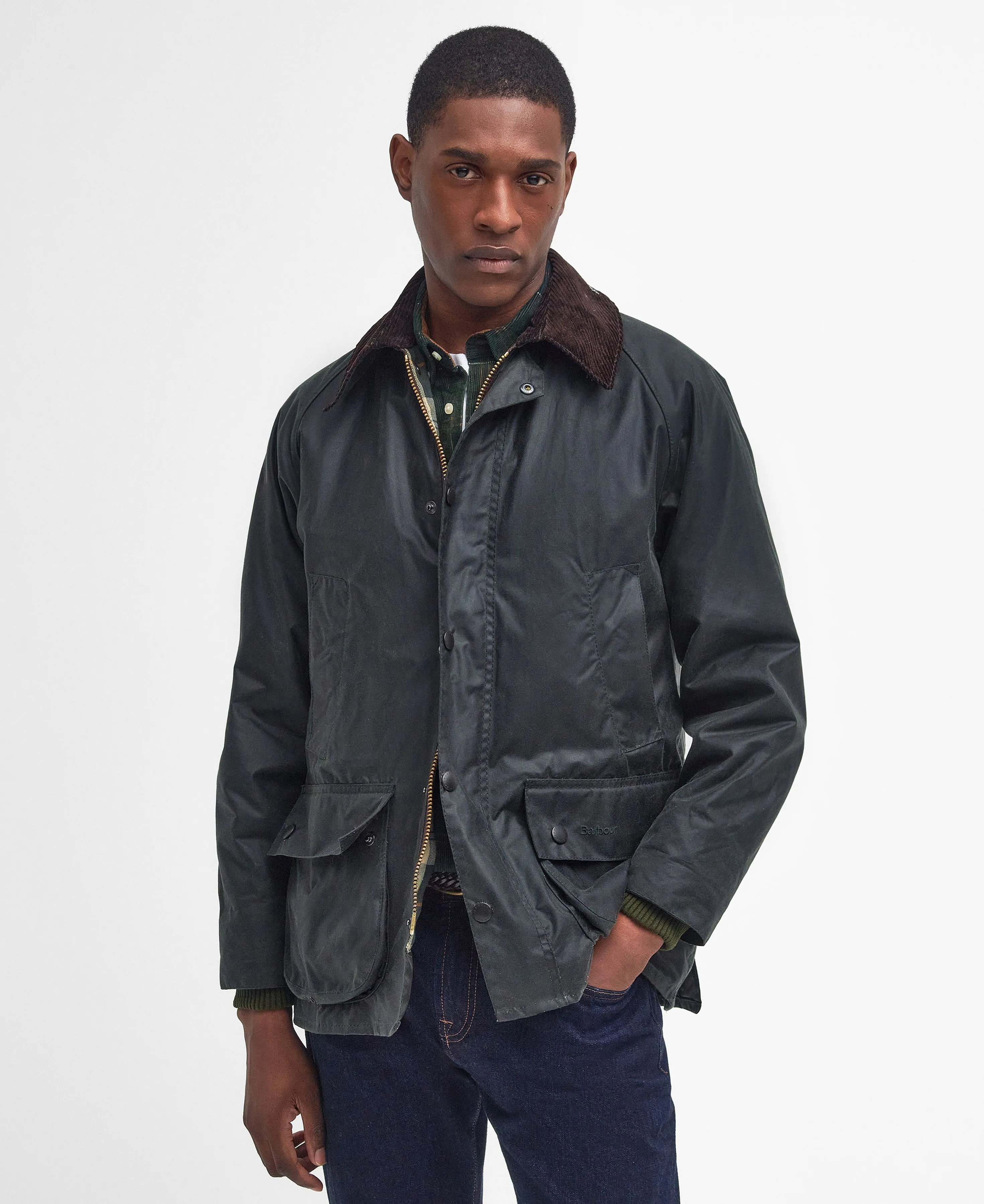 Barbour Men's Bedale® Waxed Jacket Sage MWX0018 SG95