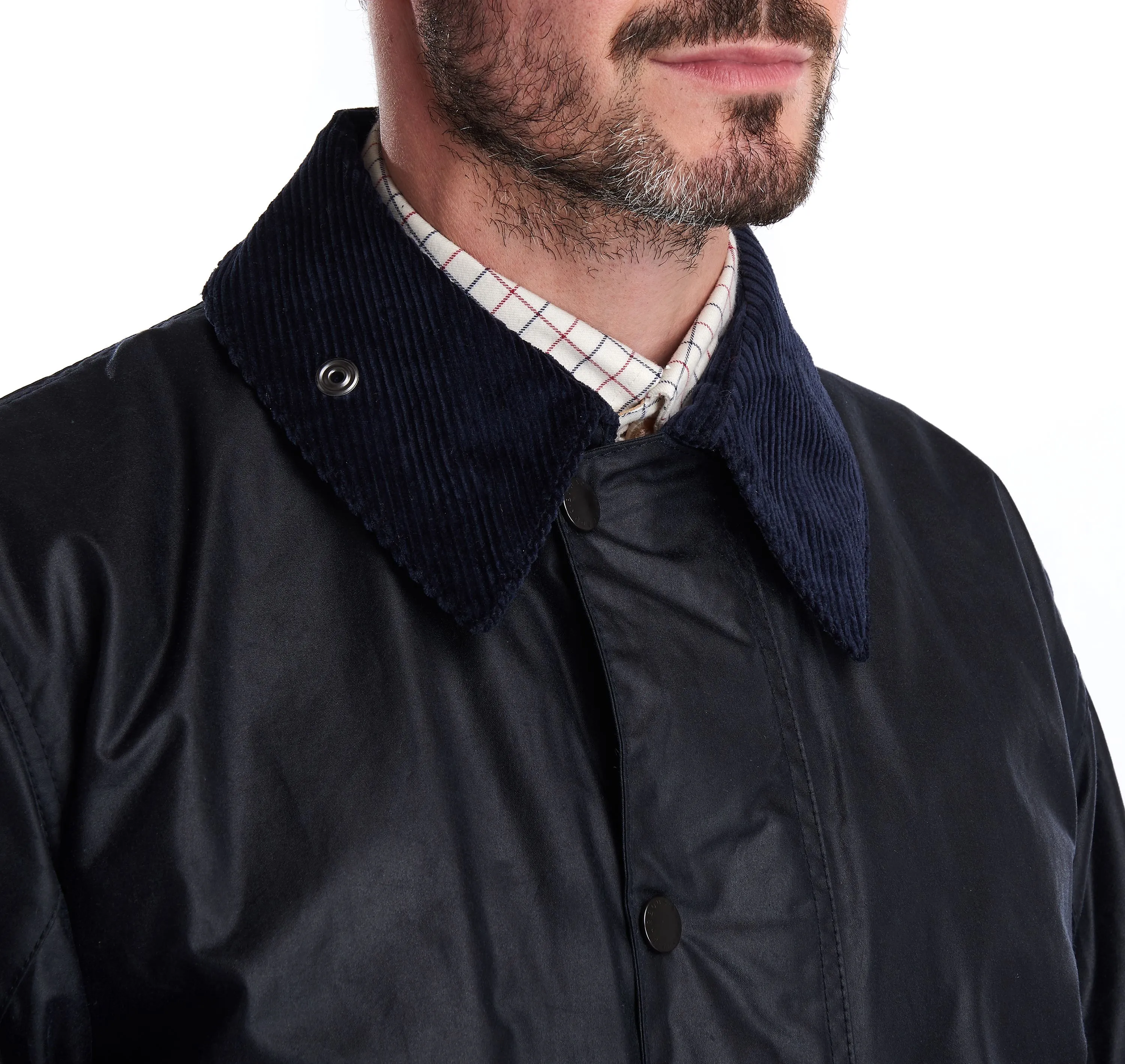 Barbour Navy Border® Waxed Cotton Jacket