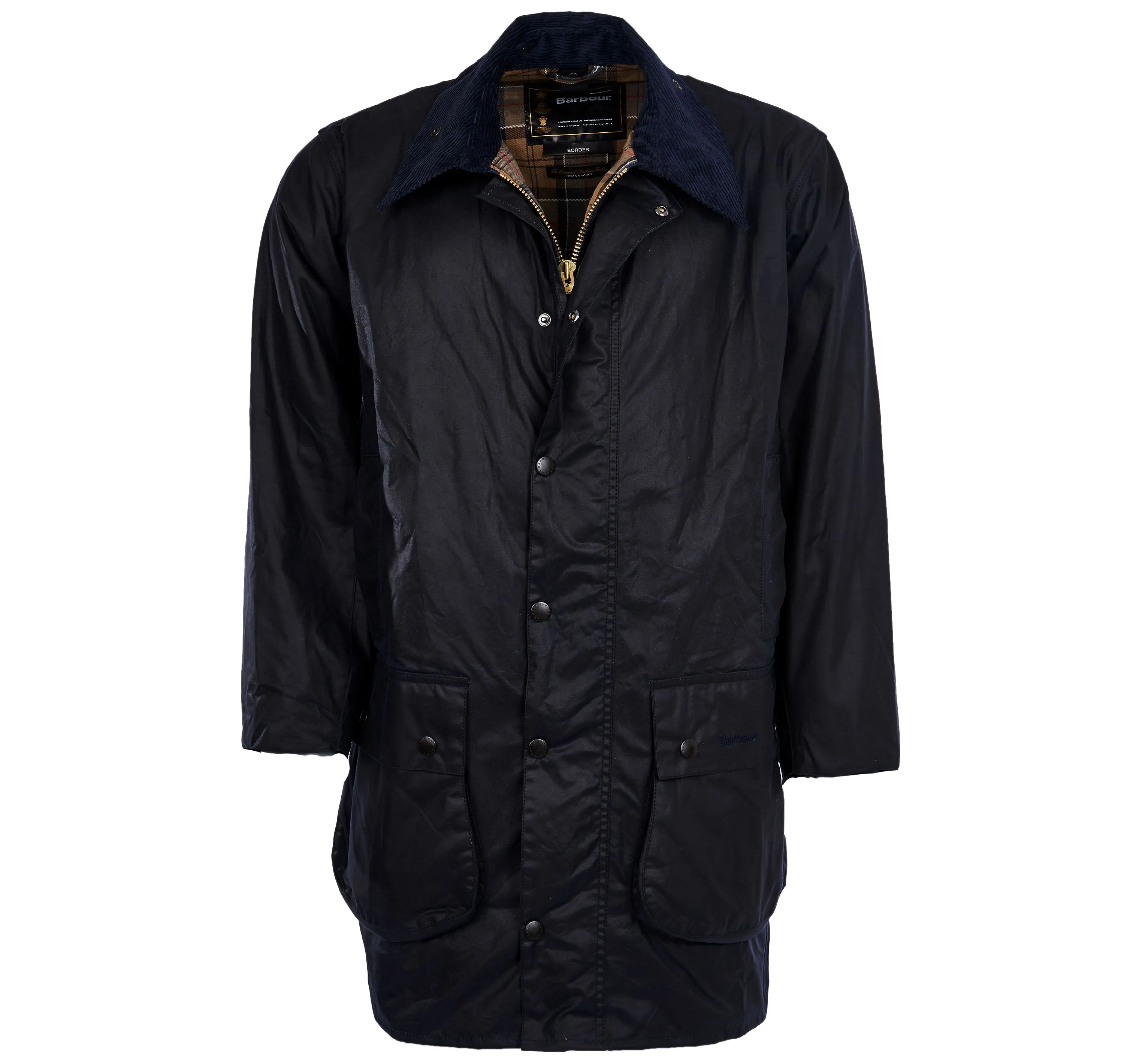 Barbour Navy Border® Waxed Cotton Jacket