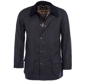 Barbour Navy Bristol Waxed Cotton Jacket