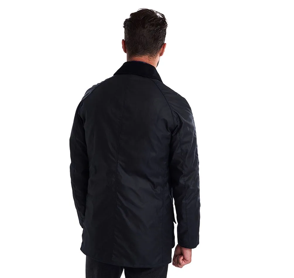 Barbour Navy Bristol Waxed Cotton Jacket