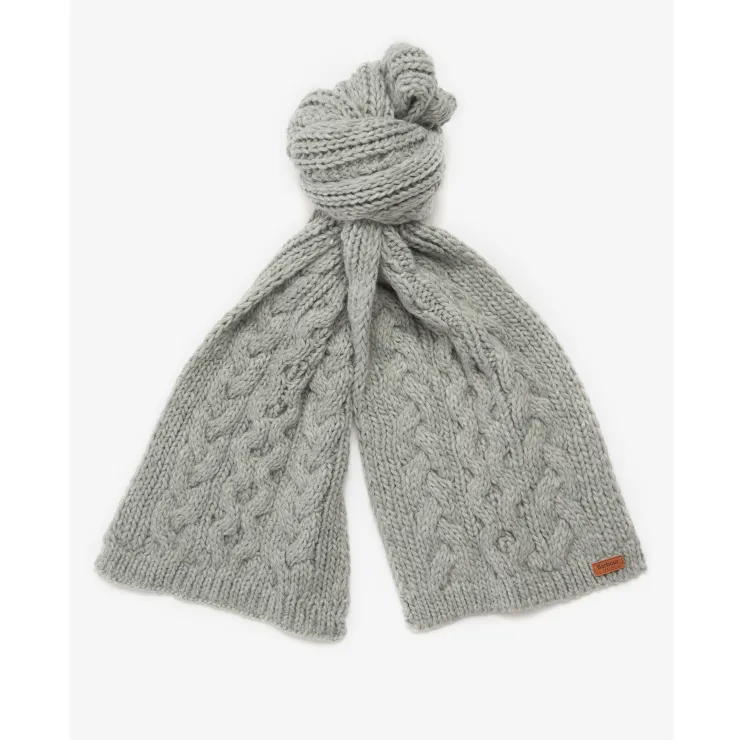 Barbour Penshaw Beanie & Scarf Set Grey LGS0025GY11