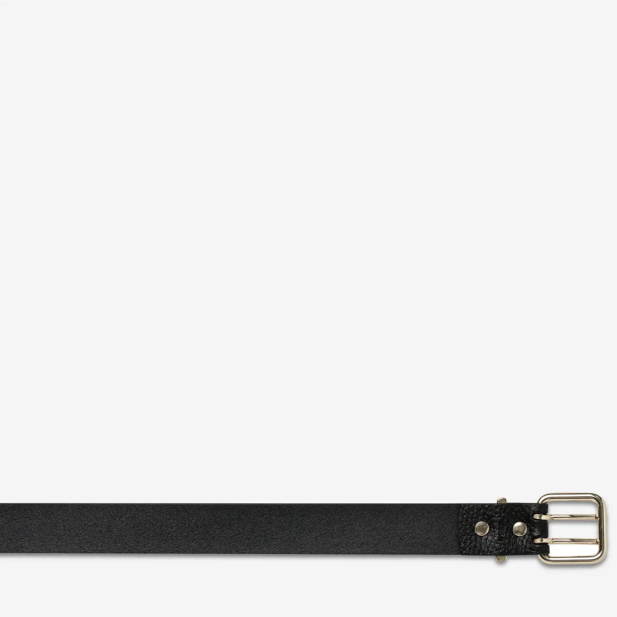 Barely Moving Belt - Black/Gold