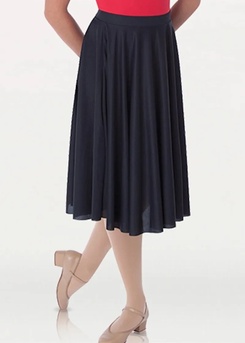 Below-the-Knee Circle Skirt