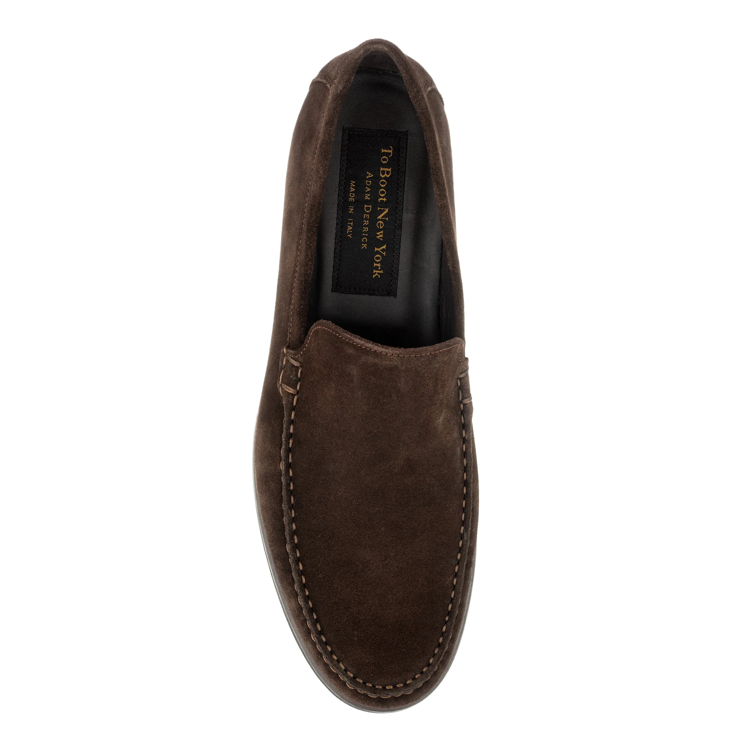 Berwick Dark Brown Suede Loafer