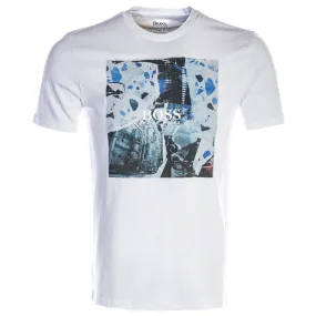 BOSS Tomio 5 T Shirt in White