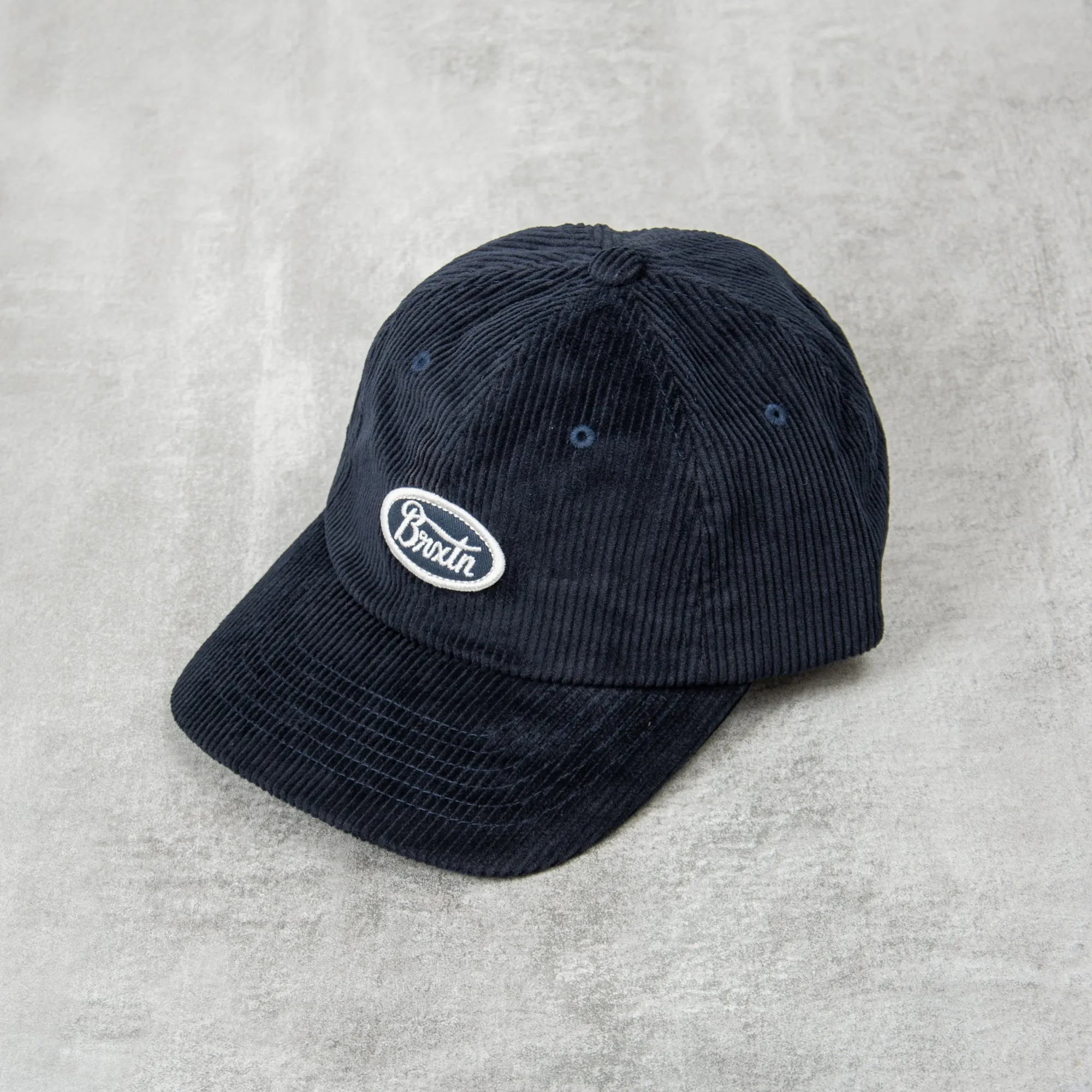 Brixton Parsons LP Cord Cap - Washed Navy