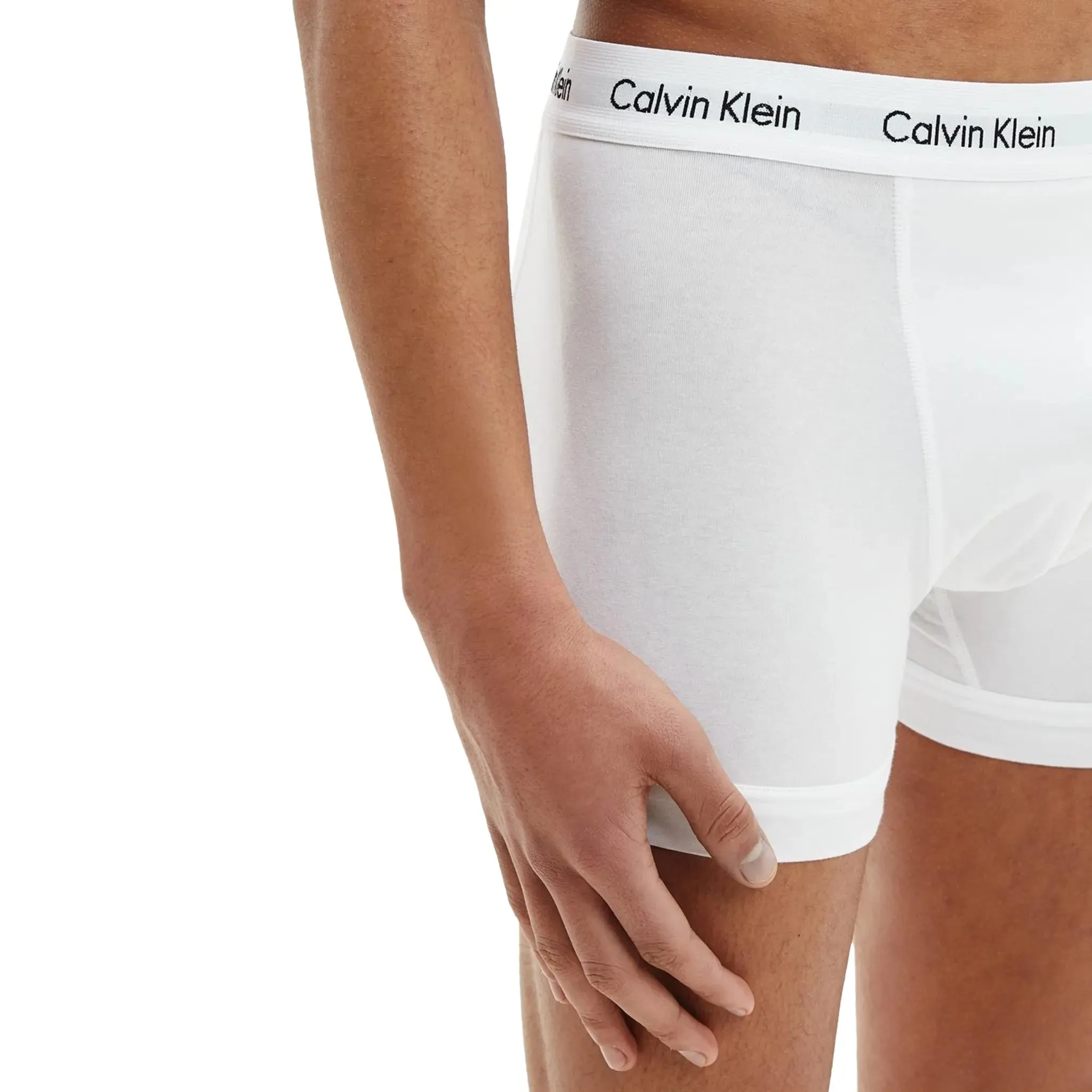 Calvin Klein Cotton Stretch White Boxer Shorts Three Pack