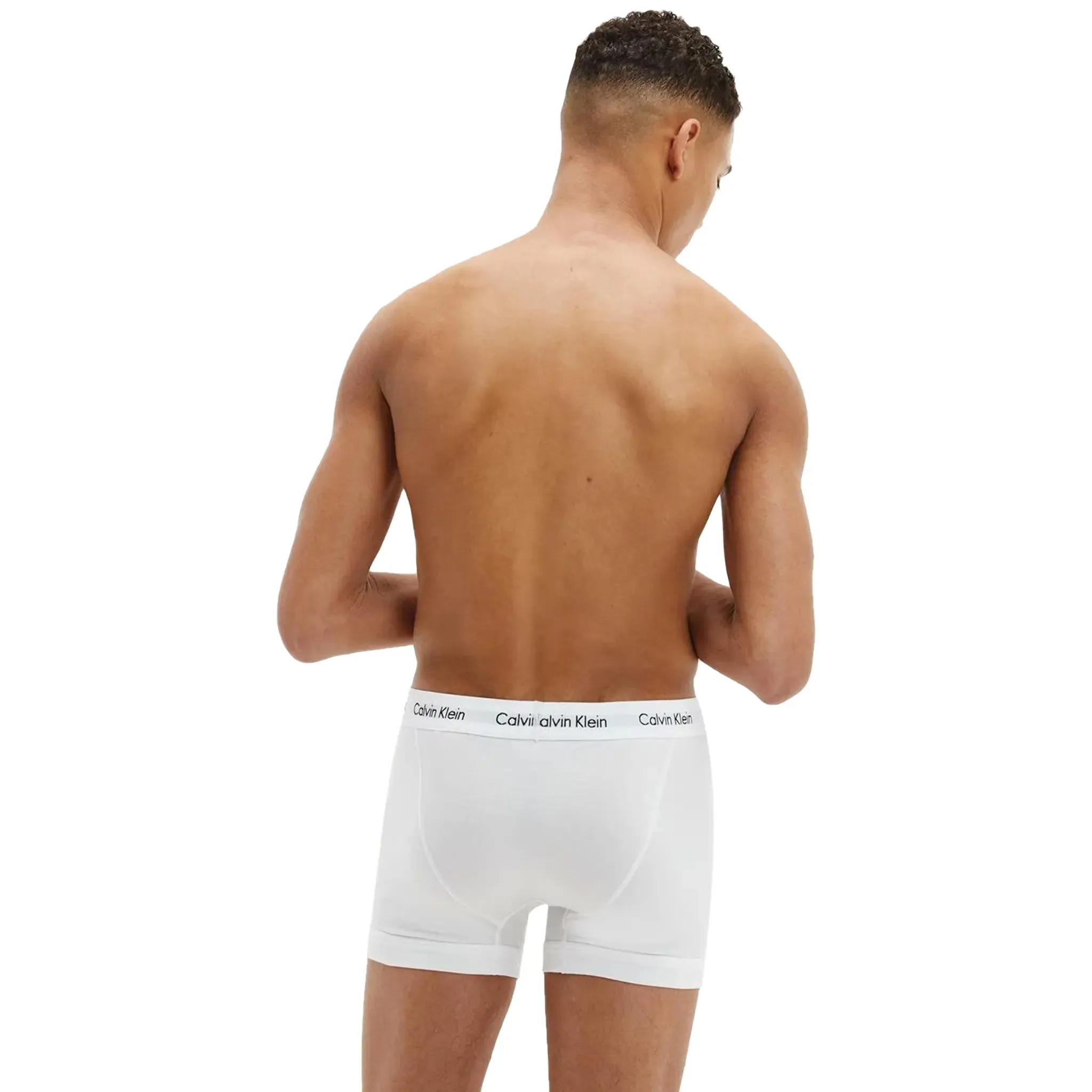 Calvin Klein Cotton Stretch White Boxer Shorts Three Pack