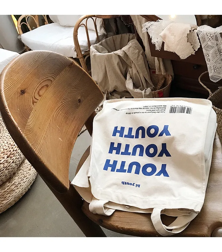 Canvas tote bag