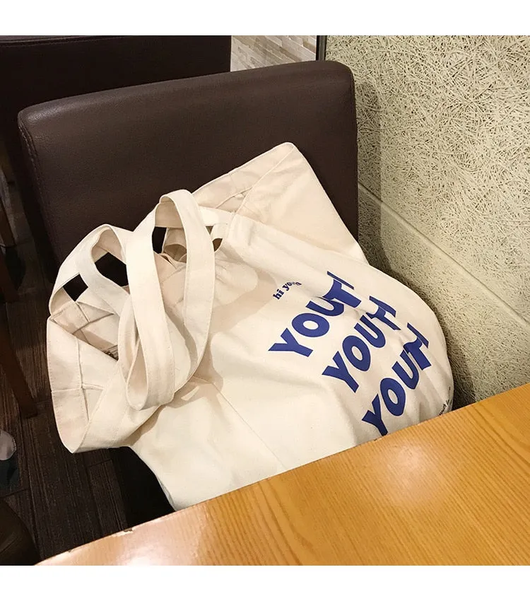 Canvas tote bag