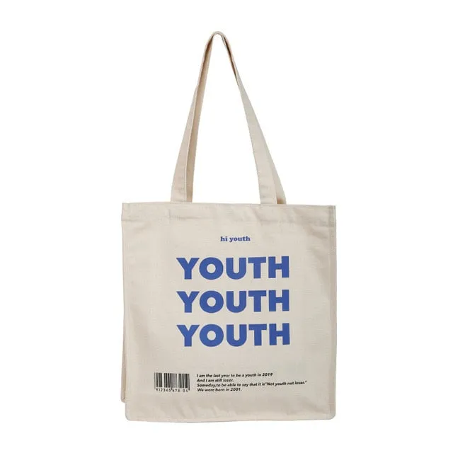 Canvas tote bag