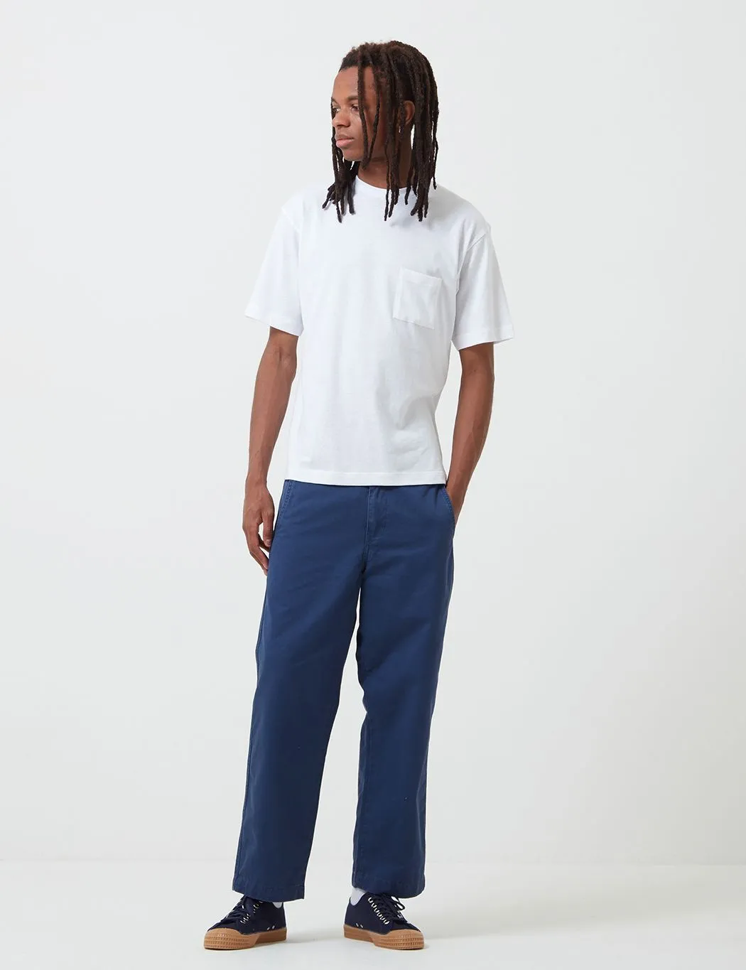 Carhartt-WIP Dallas Pant Chino (Regular Fit) - Blue, Stone Washed