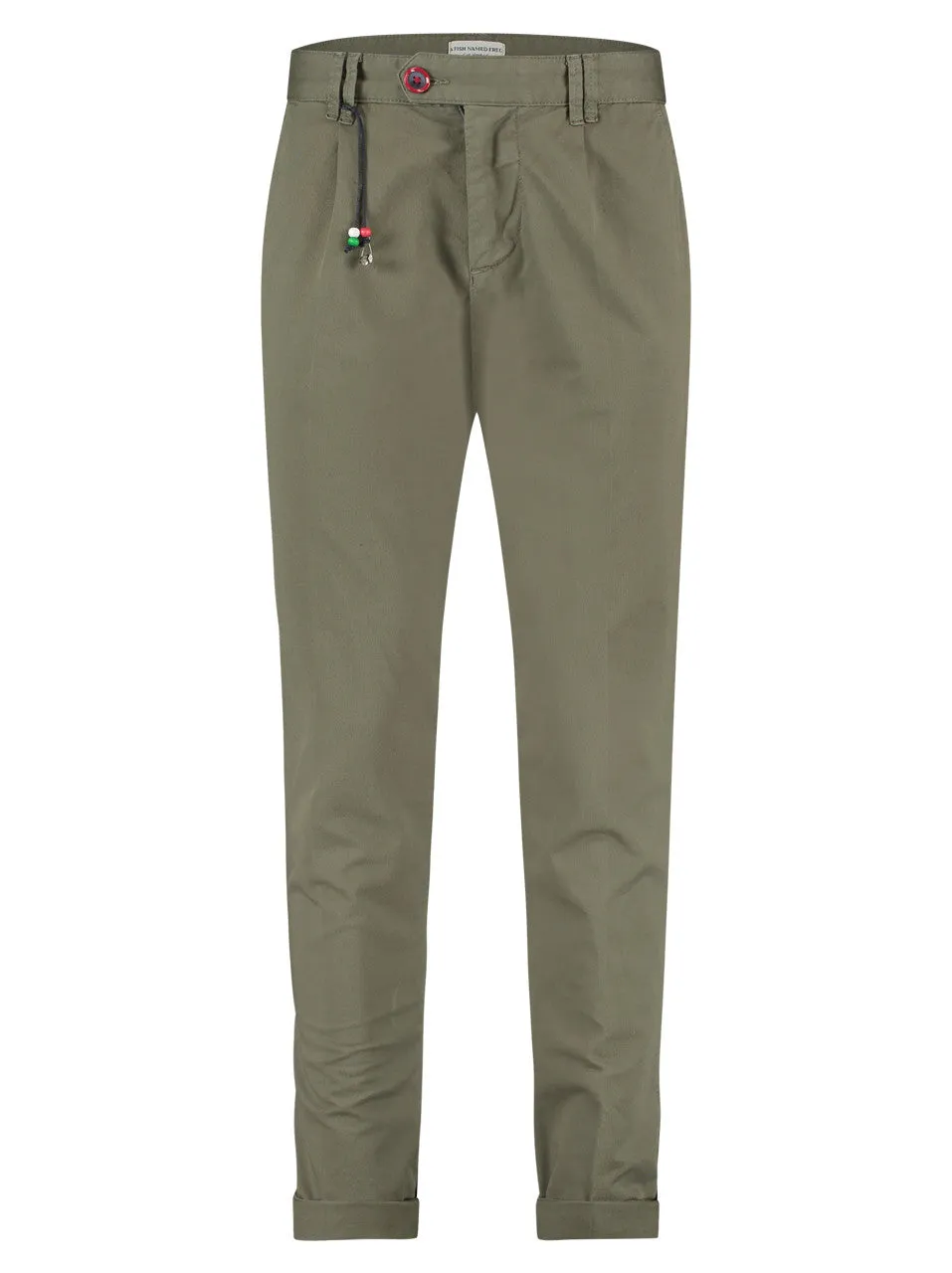 Casual Chino - Peached Twill - Sage Green