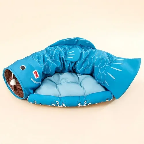 Cat Bed Multifunctional Pet House Cave Toy For Cats Collapsible