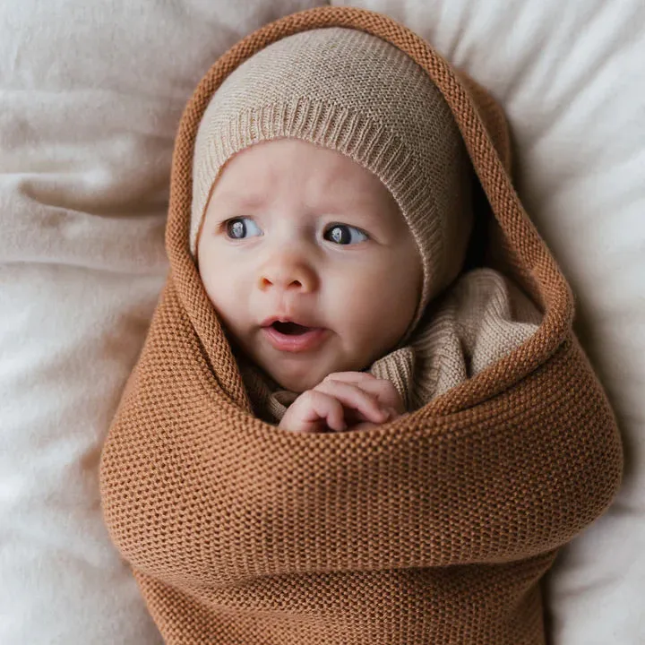 Cocoon Wrap - 100% Merino Wool (Newborn - 9m)