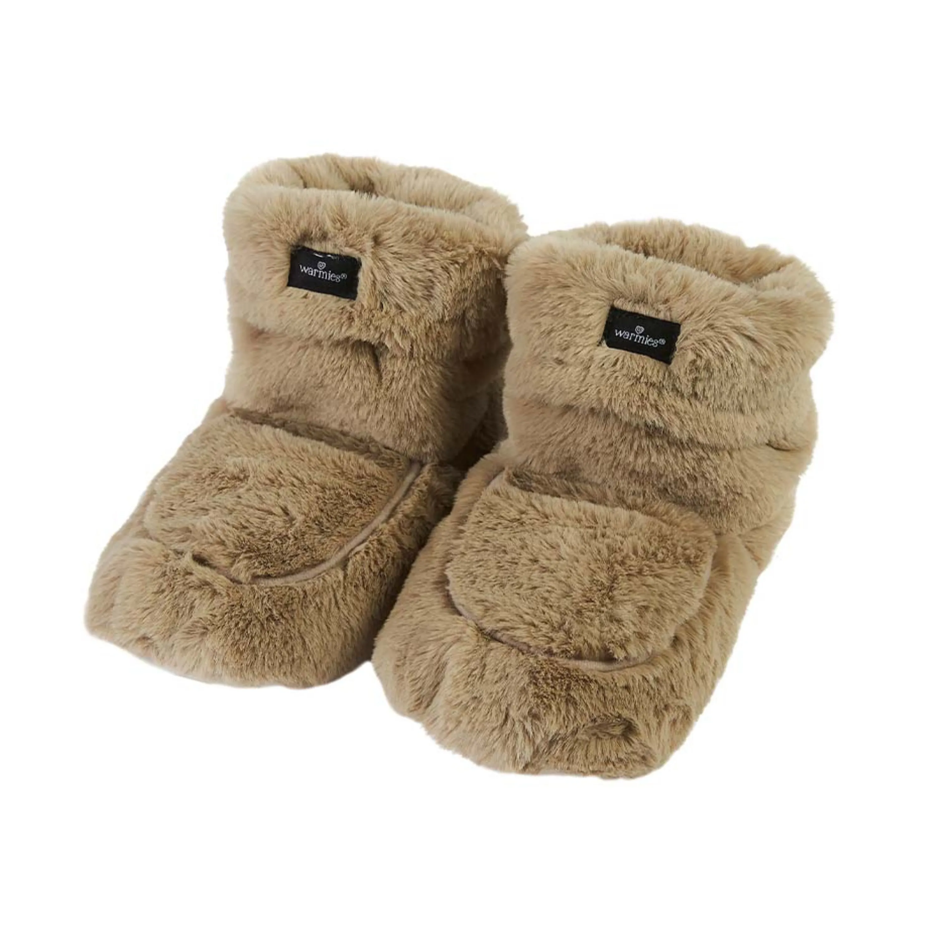 Cozy Body Luxury Heatable Latte Microwavable Boots