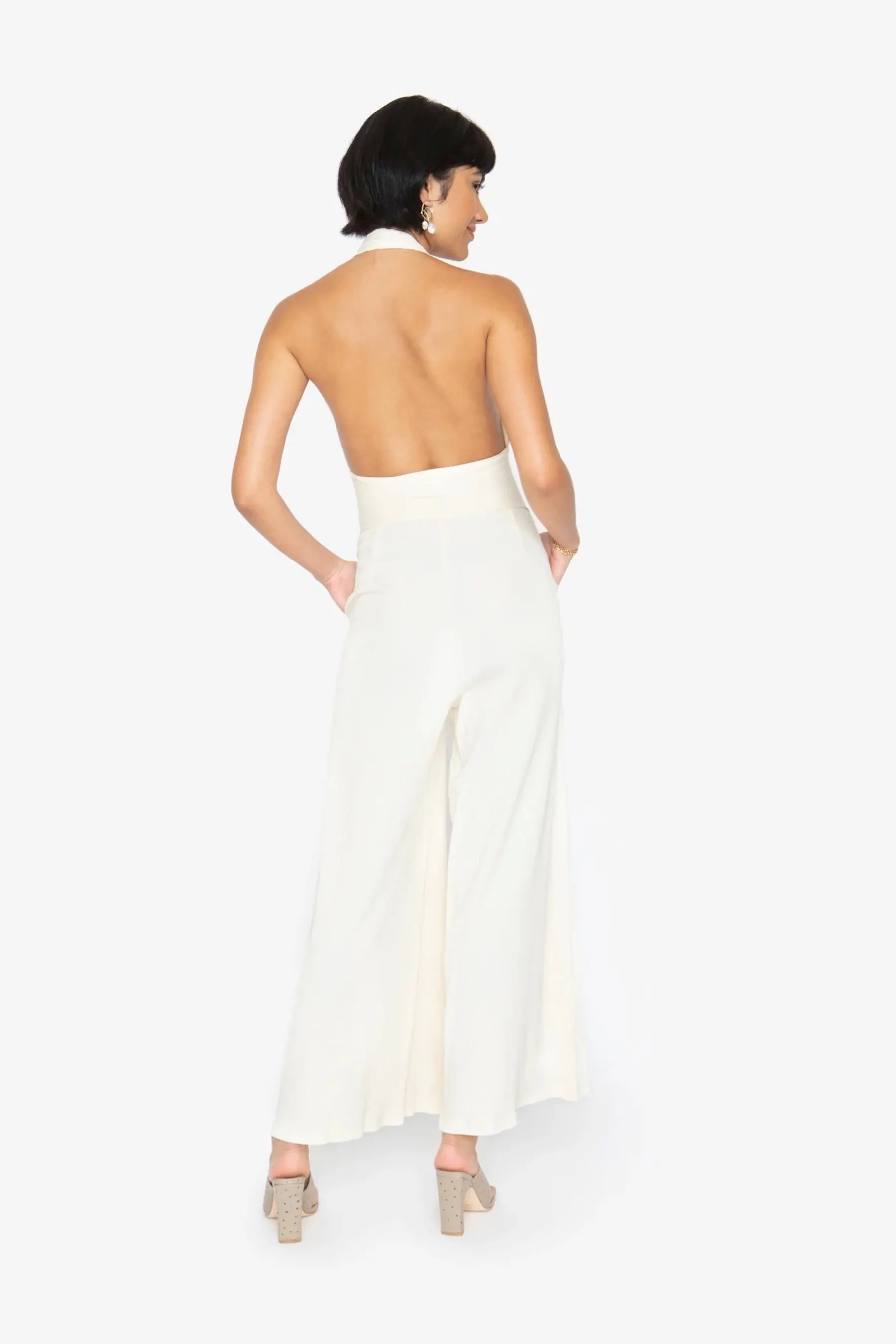 Creme Mimi Jumpsuit