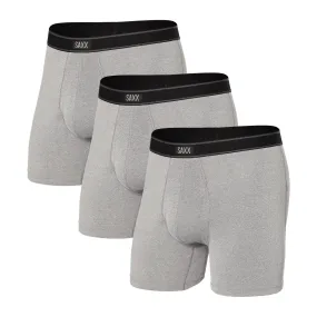 Daytripper Boxer Brief Fly 3PK (Grey Heather)