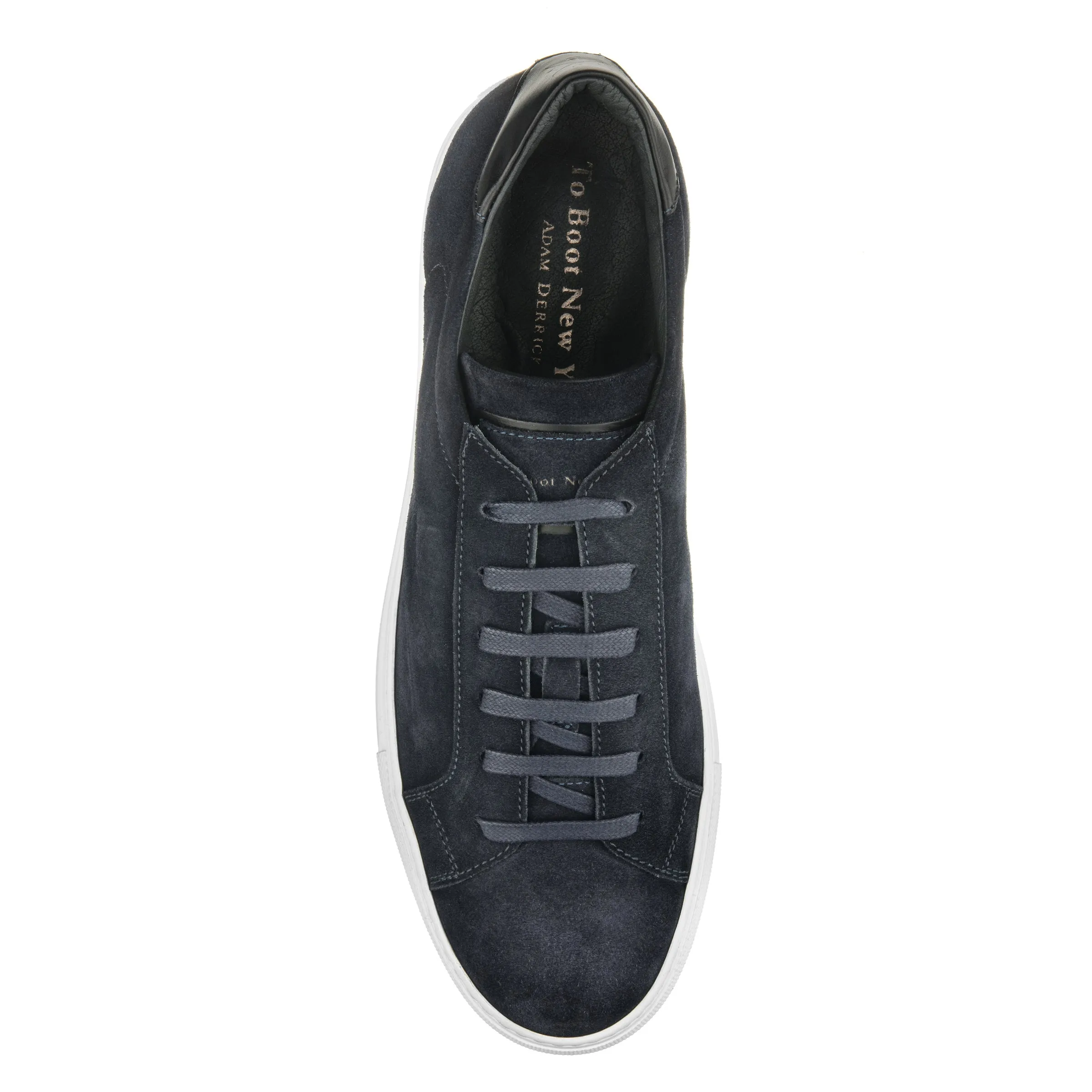 Derrick Navy Blue Suede Sneaker