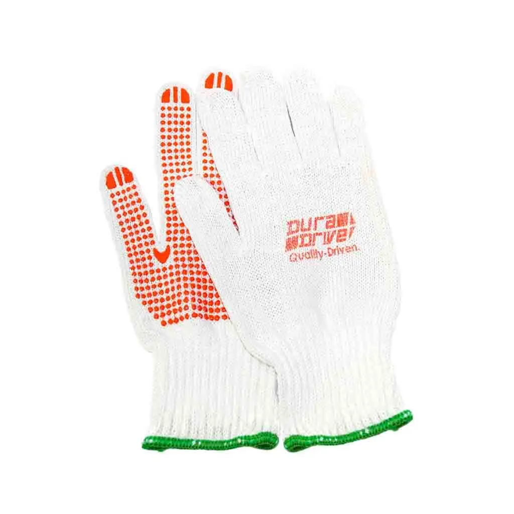 DuraDrive Knitted PVC Dot Gloves (12-Pair)