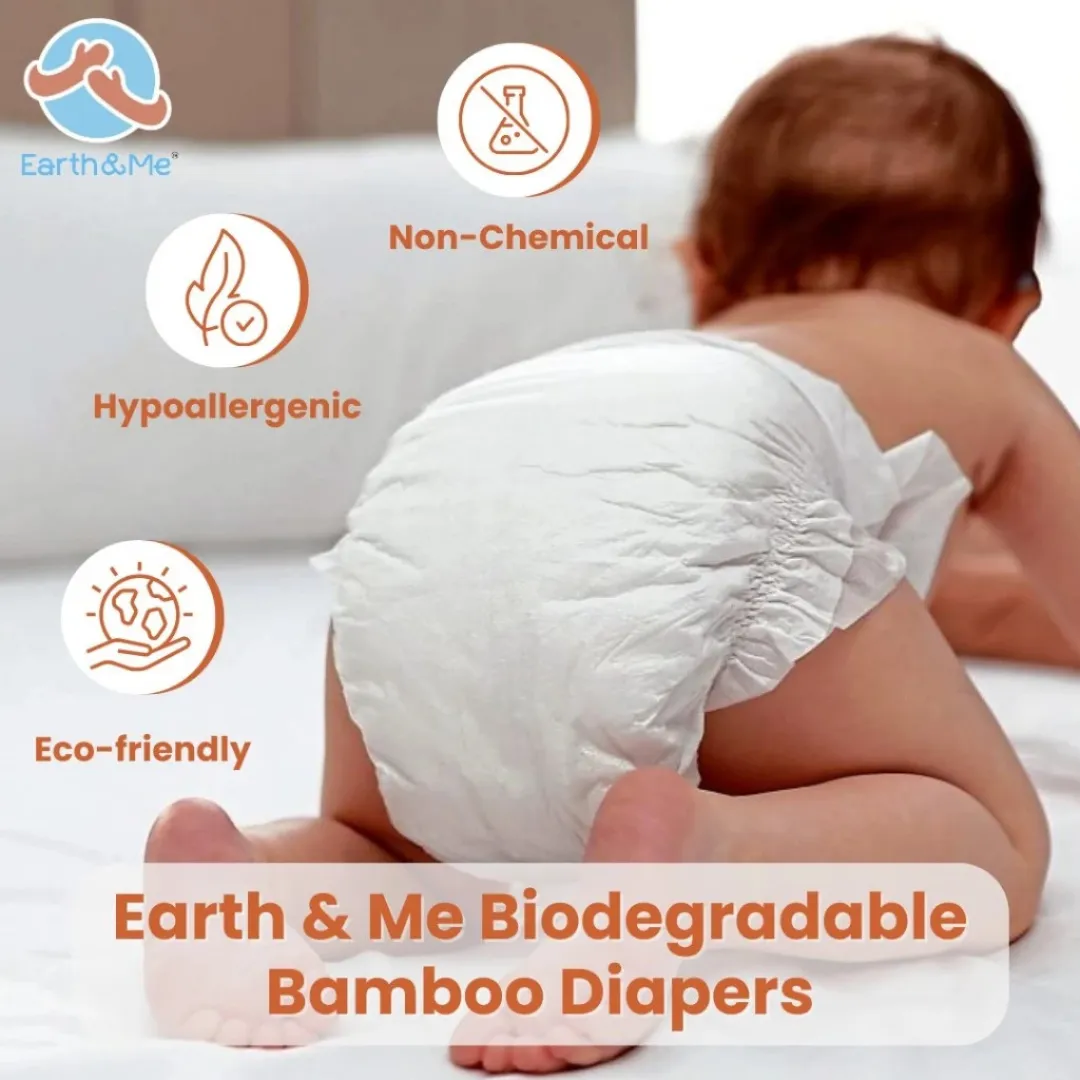 Earth & Me Biodegradable Organic Bamboo Baby Training Pants